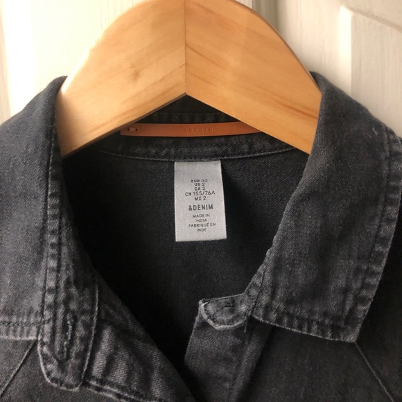 H&M Western Denim Button Down - Picture 4 of 6